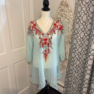 Embroidered  tunic